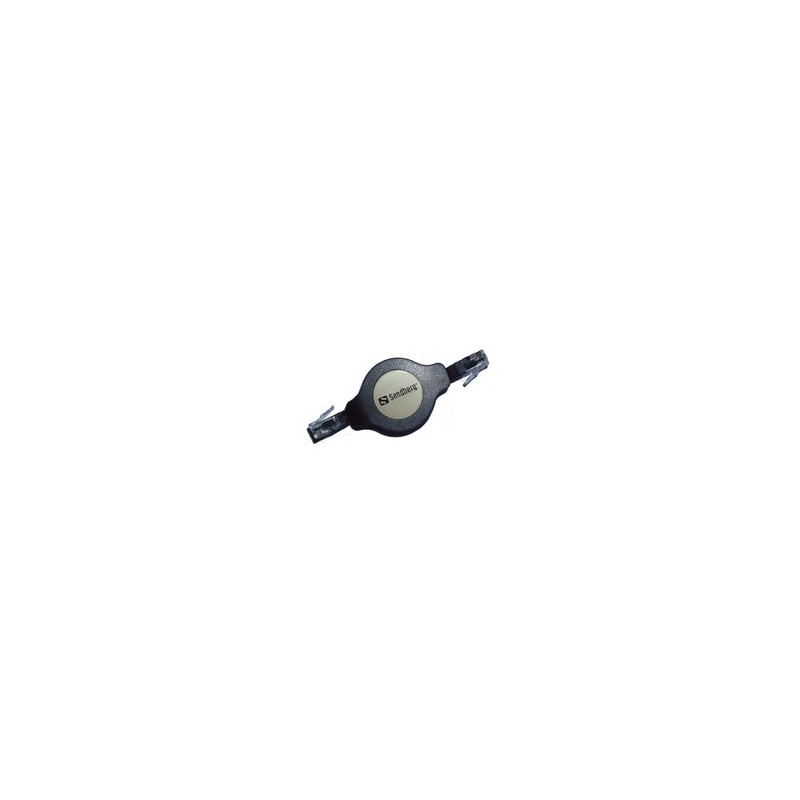 Cordon RJ45  rétractable 1.2m