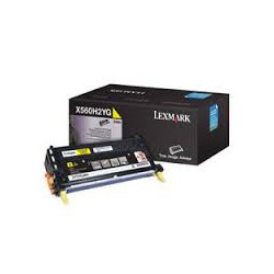 X560H2YG Toner Jaune 10k pour imprimante Lexmark X560n, X560dn