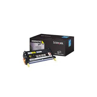 X560H2YG Toner Jaune 10k pour imprimante Lexmark X560n, X560dn