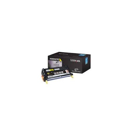 X560H2YG Toner Lexmark Jaune 10k pour imprimante x560n, X560dn X560H2YG Toner Lexmark Jaune 10k pour imprimante x560n, X560dn