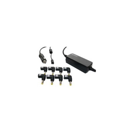 Chargeur de PC avec multi embouts pour voiture 1