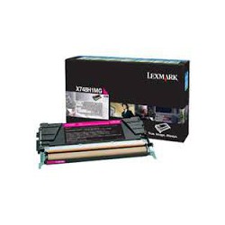 X748H1MG Toner Magenta Lexmark 10k pour imprimante X748