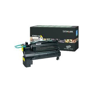 X792X1YG Toner Jaune 20k pour imprimante Lexmark X792, C792