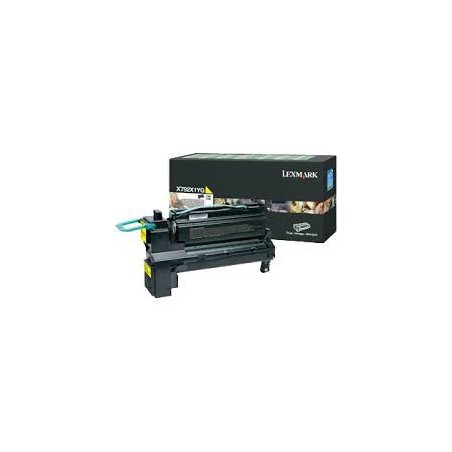 X792X1YG Toner Jaune 20k pour imprimante Lexmark X792, C792 X792X1YG Toner Jaune 20k pour imprimante Lexmark X792, C792