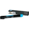 X950X2CG Toner Lexmark Cyan 24k pour imprimante X950 X952 X954