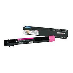 X950X2MG Toner Magenta 24k pour imprimante Lexmark X950, X952, X954