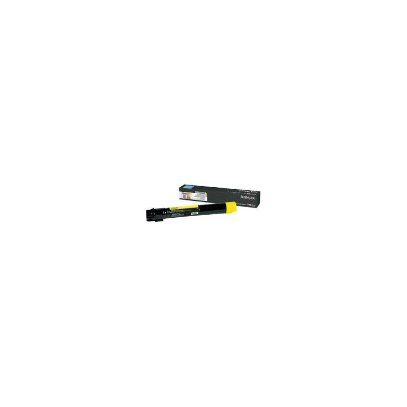 X950X2YG Toner Jaune 24k pour imprimante Lexmark X950 X952 X954