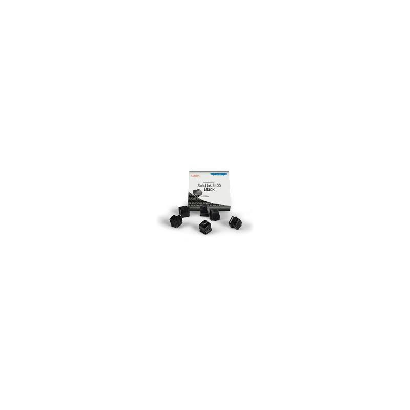 108R00608 Toner Noir Xerox x 6 pour imprimante Phaser 8400