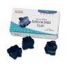 108R00605 Toner Cyan Xerox x 3 pour imprimante Phaser 8400