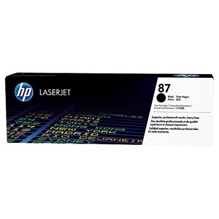 CF287X Toner Noir imprimante HP Laserjet