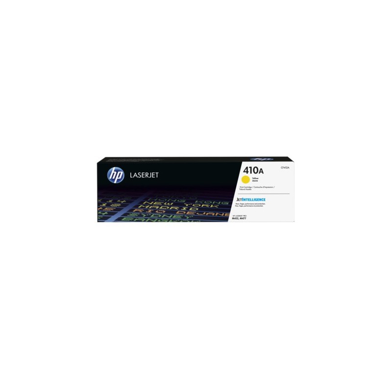 CF412A - Toner HP Jaune original - M477fdw/M452dn/M477fdn/M477fnw/M452nw/M377dw