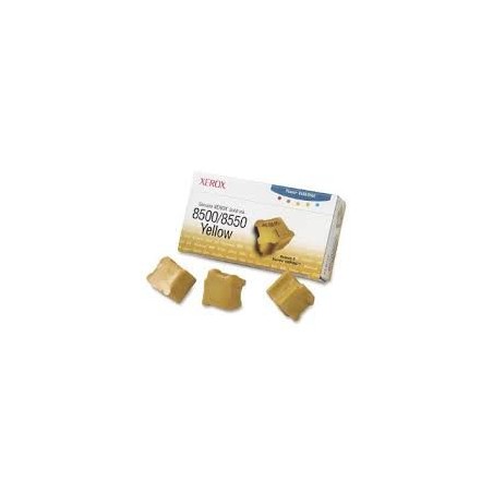 108R00671 Toner Jaune Xerox x 3 pour imprimante Phaser 8500 8550