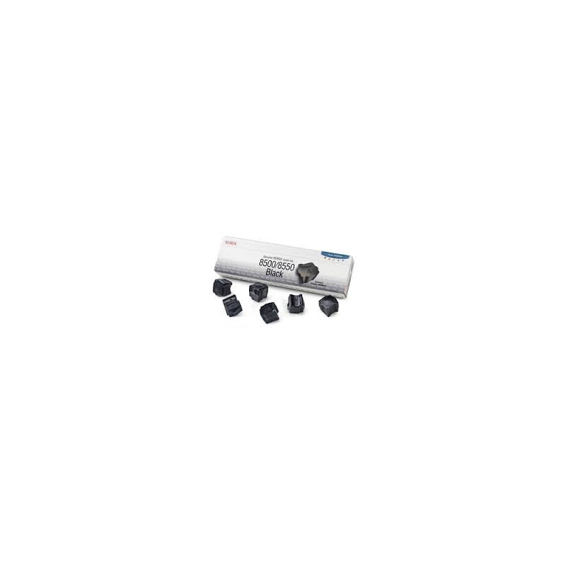 108R00672 Toner Noir Xerox x 6 pour imprimante Phaser 8500 8550