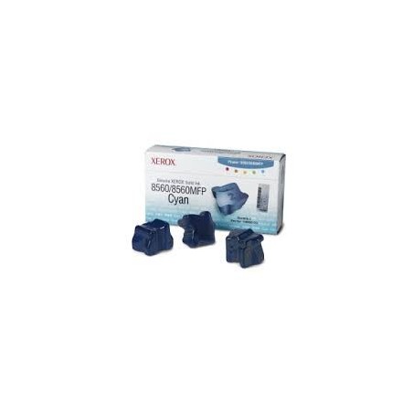 108R00723 Toner Cyan Xerox x 3 pour imprimante Phaser 8560