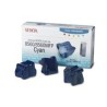 108R00723 Toner Cyan Xerox x 3 pour imprimante Phaser 8560