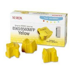 108R00725 Toner Jaune Xerox x 3 pour imprimante Phaser 8560