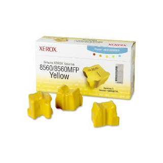 108R00725 Toner Jaune Xerox x 3 pour imprimante Phaser 8560