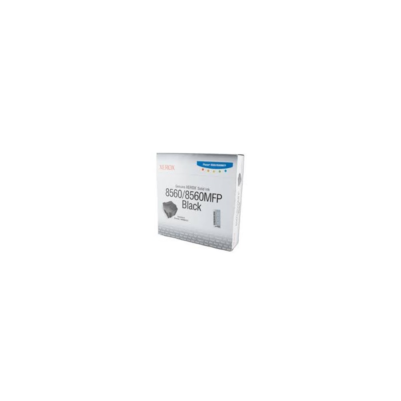 108R00727 Toner Noir Xerox x 6 pour imprimante Phaser 8560