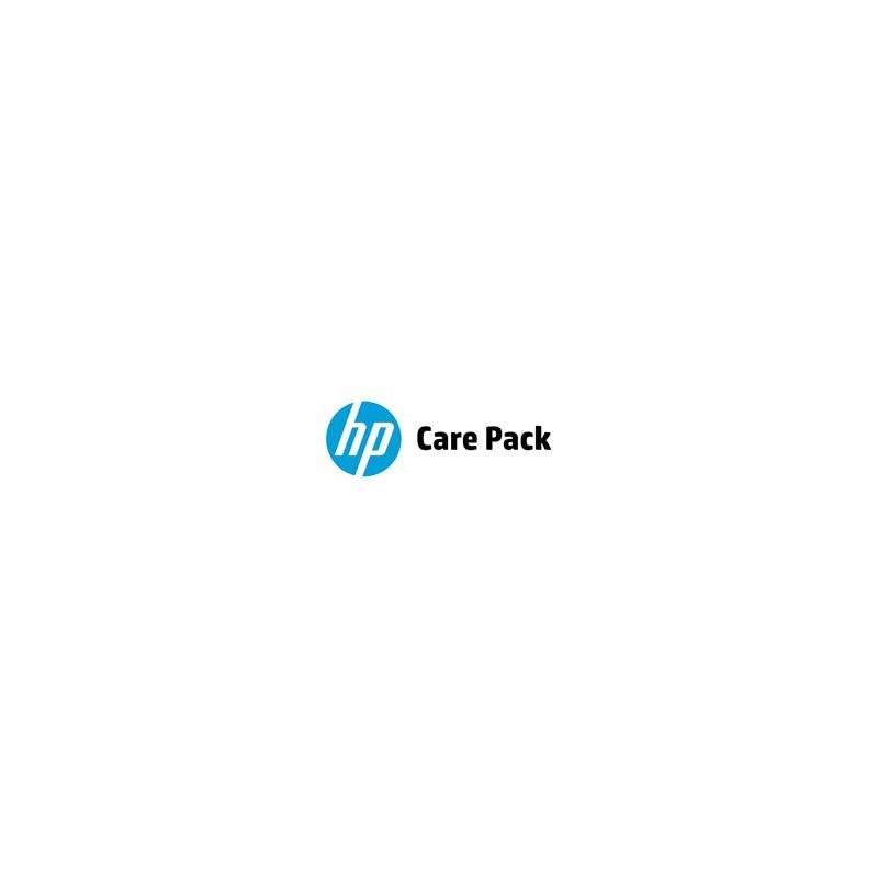 U8TH7E HP Electronic Care Pack - Contrat de maintenance 3 ans / J+1