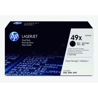 Q5949XD Toner Noir (HP 49XD) imprimante HP Laserjet 1320 3390 3392