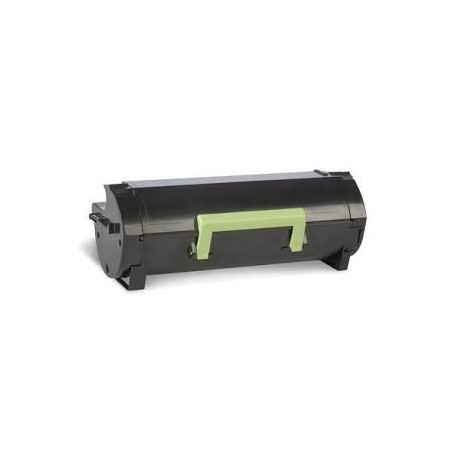 60F2H00 Toner Noir Lexmark HC 10k pour imprimante MX310 MX410, MX510 MX511 MX511 MX611