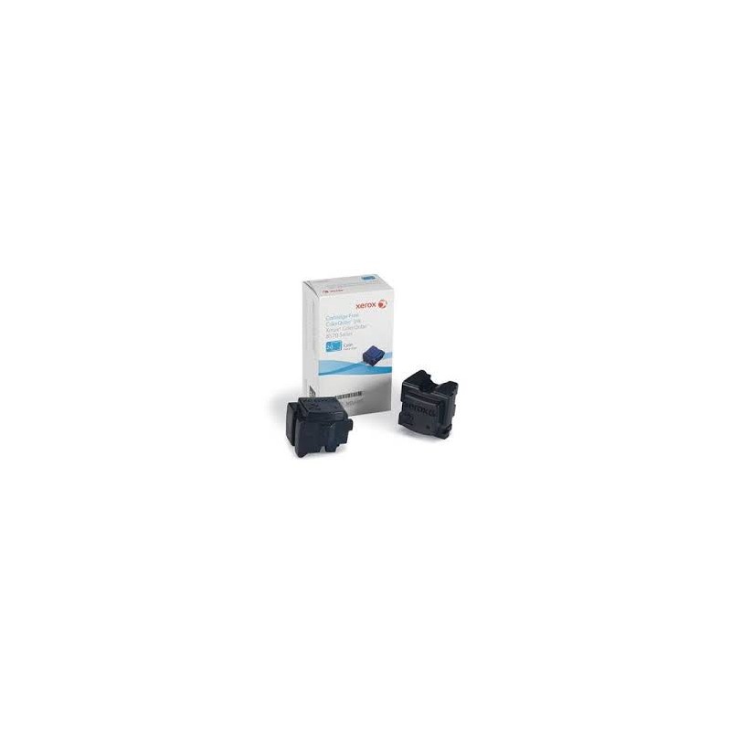 108R00931 Toner Cyan Xerox x 2 pour imprimante ColorQube 8570