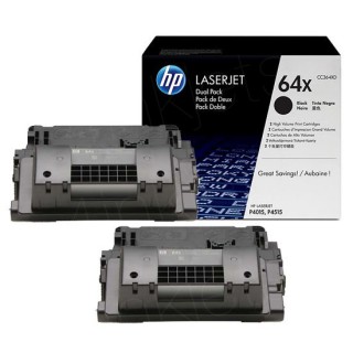 CC364XD Lot de 2 Toner Noir imprimante HP Laserjet P4015 P4515