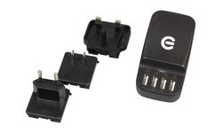 Chargeur de voyage 4 port USB