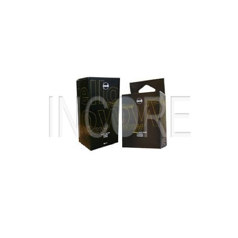 Pack cartouche d'encre jaune + tête impression pour Océ TCS 500, TSC 300