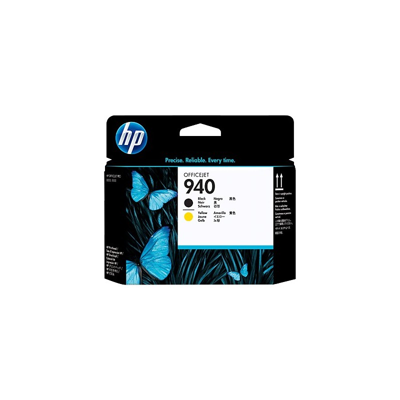 C4900A Tête d'impression Noire,  Jaune pour HP Officejet 6500 8000 8500