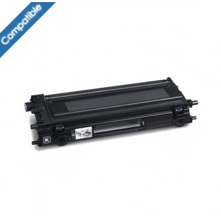 TN 135BK Toner Noir compatible (grande capacité) pour imprimante Brother DCP 9040CN, 9042CDN