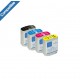 Pack 4 Encres compatible HP 10/82 pour Designjet 500 800 815 820