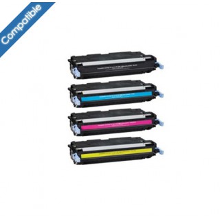 Pack 4 cartouches compatibles Brother TN241-245 BK/C/Y/M + Récupérateur de toner Brother - WT-220CL 