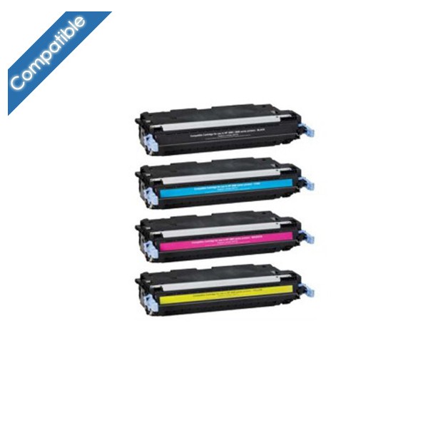 Pack 4 cartouches compatibles Brother TN241-245 BK/C/Y/M + 1Récupérateur de  toner usagé pour Brother DCP HL MFC - WT-220CL