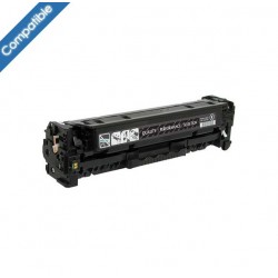 Toner Noir compatible équivalent CC530A (HP 304A) pour imprimante HP Color Laserjet CM2320/CP2025
