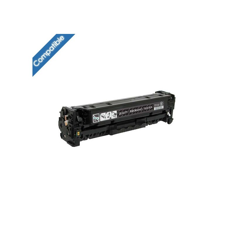 CC530A Toner Noir compatible HP 305A pour imprimante HP Color Laserjet