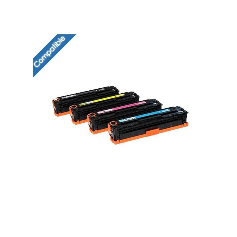 CC531A Toner Cyan compatible HP 305A pour imprimante HP Color Laserjet CM2320 et CP2025