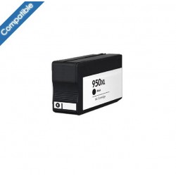 Cartouche d'encre Noir compatible équivalent HP CN045A (HP 950XL)