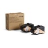 106R02605 Toner Noir Xerox x 2 pour imprimante Phaser 7100