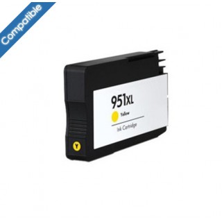 Cartouche d'encre Jaune compatible équivalent HP CN048A (HP 951XL)