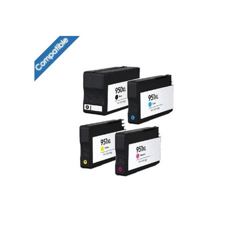 CN048A Toner Jaune compatible équivalent HP 951 XL pour imprimante HP Officejet Pro 8100/ 8600
