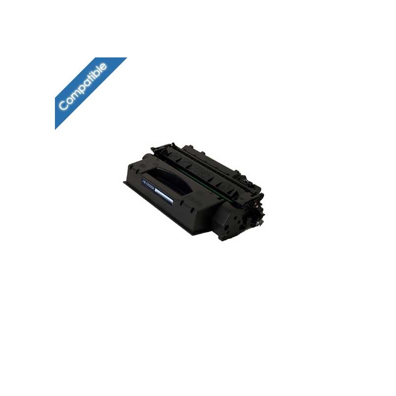 CE505X Toner Noir compatible pour imprimante HP Color Laserjet P2055