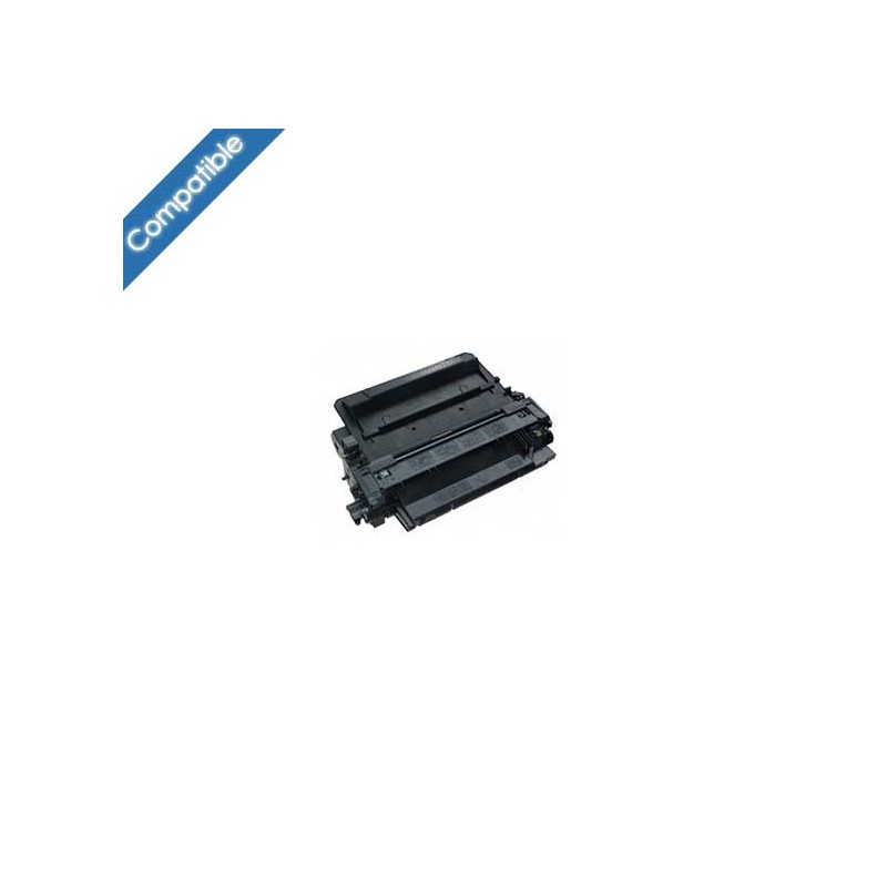 Toner Noir compatible (HP 55X) imprimante HP Laserjet M521 M525 P3015/D/DN/X