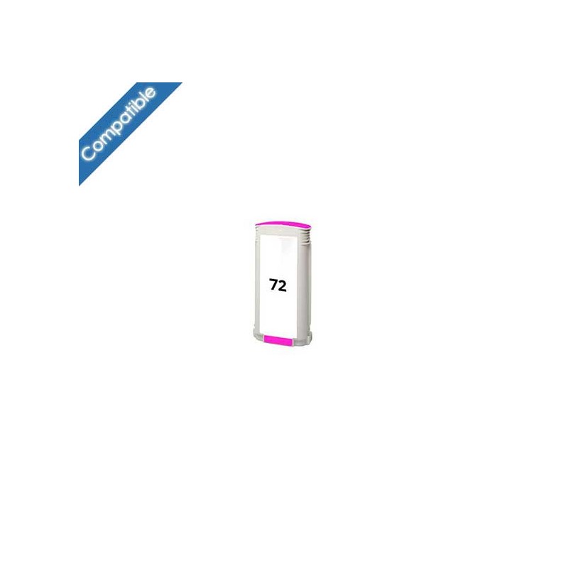 Encre Magenta remanufacturé (HP 72) pour imprimante HP Designjet T1100, T620, T1200