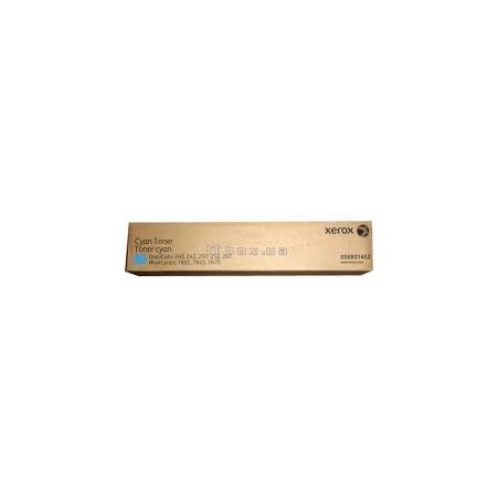 006R01452 Toner Cyan Xerox pour imprimante Workcentre 7655, 7665, 7675, DocuColor 240, 240, 242, 250, 252, 260 006R01452 Toner Cyan Xerox pour imprimante Workcentre 7655, 7665, 7675, DocuColor 240, 240, 242, 250, 252, 260