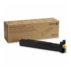 106R01319 Toner Jaune Xerox pour imprimante WorkCentre 6400