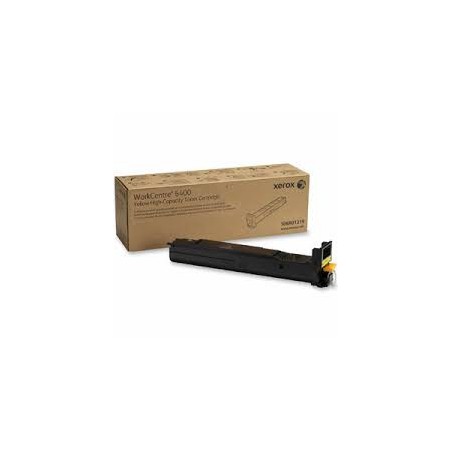 106R01319 Toner Jaune Xerox pour imprimante WorkCentre 6400