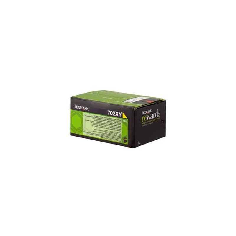 70C2XY0 Toner Jaune pour imprimante Lexmark CS510de, CS510dte  
