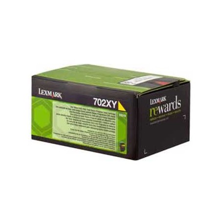70C2XY0 Toner Jaune pour imprimante Lexmark CS510de, CS510dte 70C2XY0 Toner Jaune pour imprimante Lexmark CS510de, CS510dte