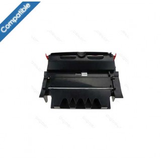 Toner Noir compatible équivalent 64016HE pour imprimante Lexmark T640n/tn/dtn, T642n/tn/dtn